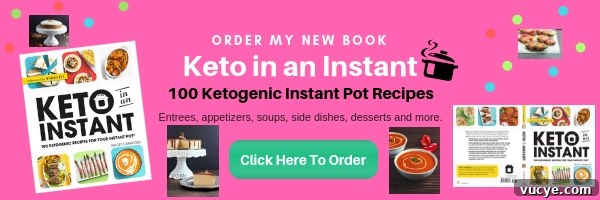Keto Meatball Minestrone Soup Recipe — Low-Carb Comfort Bowl 8 Keto in an Instant Cookbook