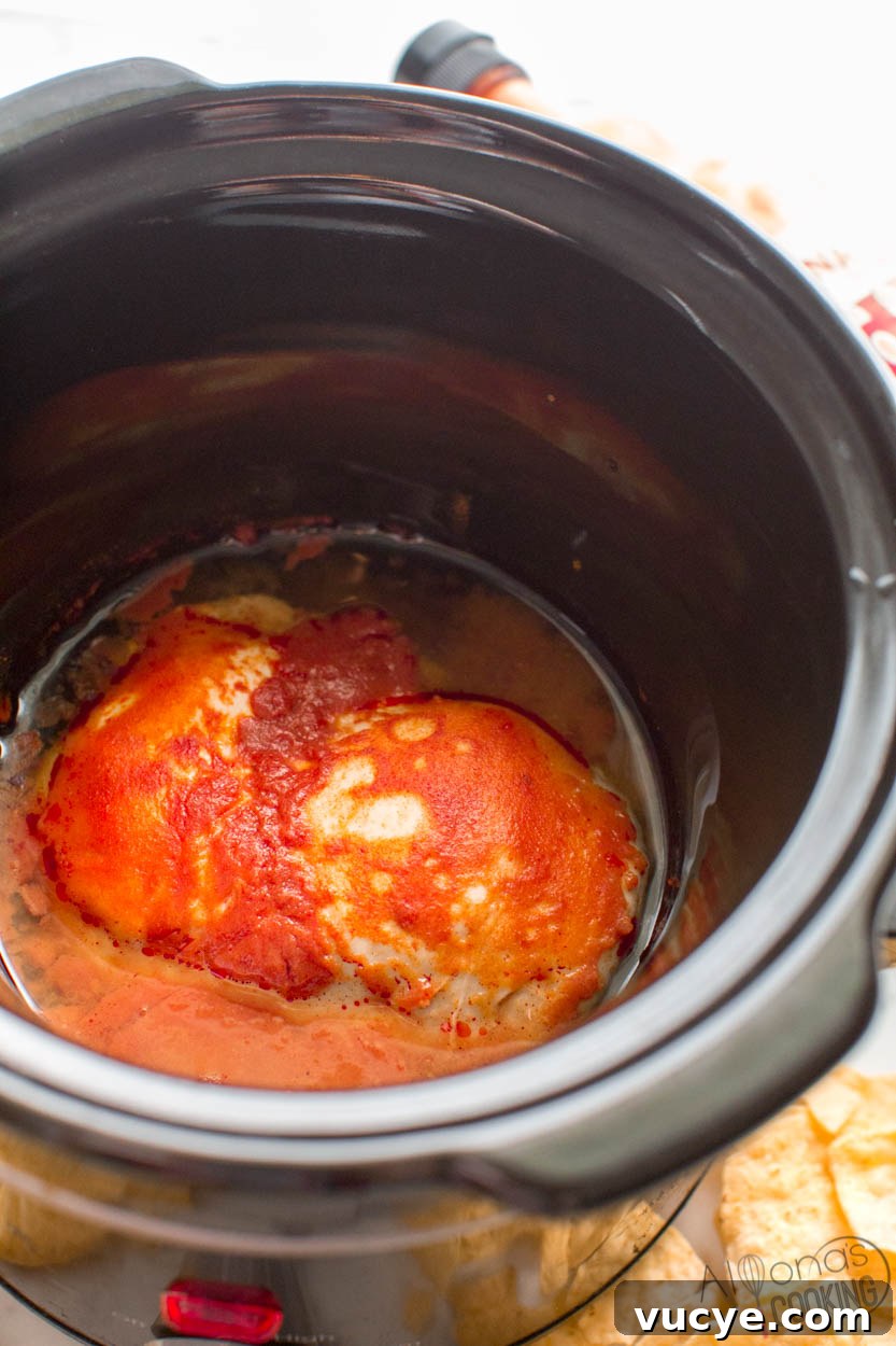 slow cooker buffalo chicken recipe