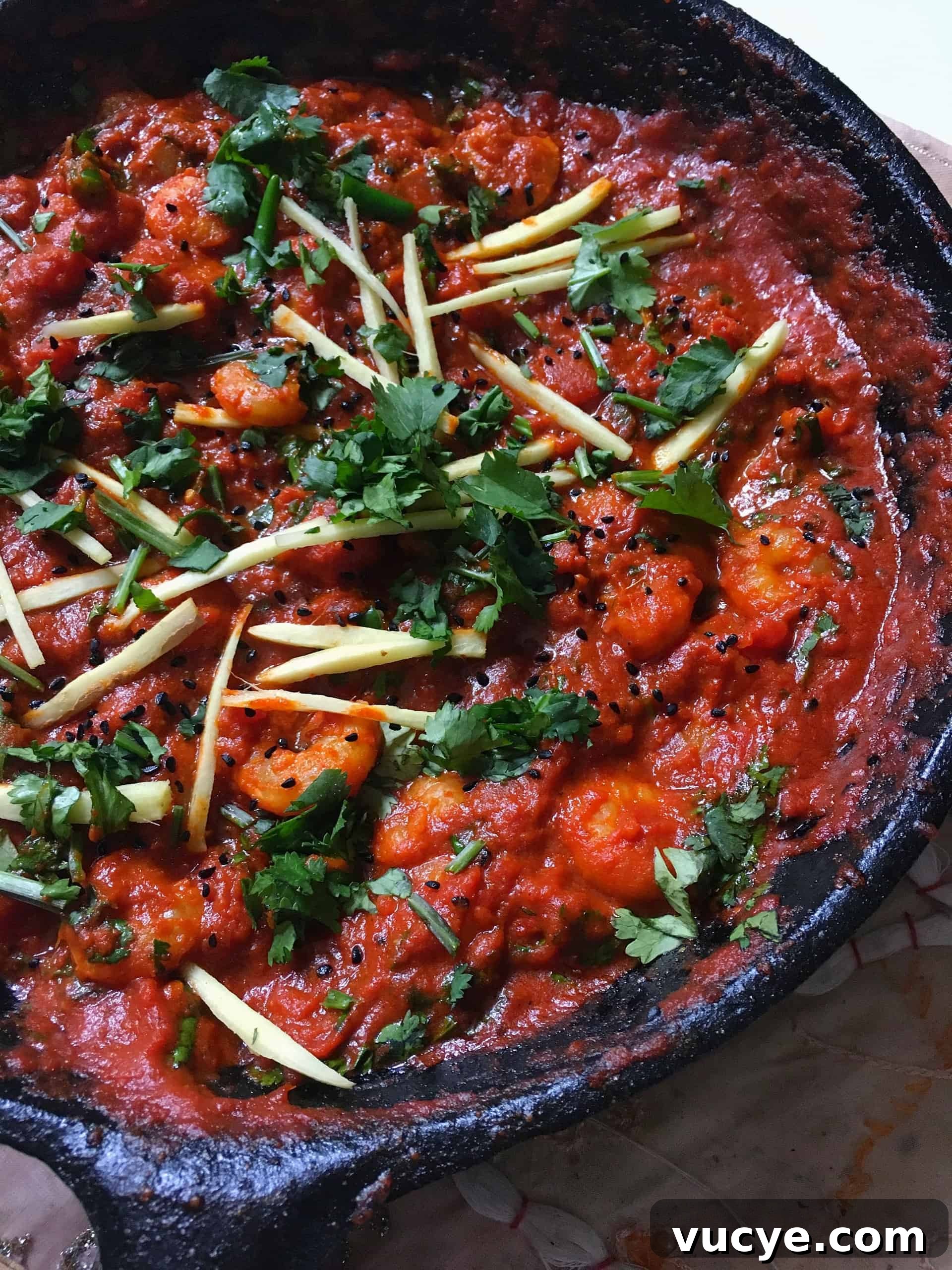 Spicy Prawn Karahi Recipe — Authentic Pakistani Shrimp Curry 5 How To Make Prawn Karahi Masala - A Pakistani & Indian Tomato Based Curry Recipe