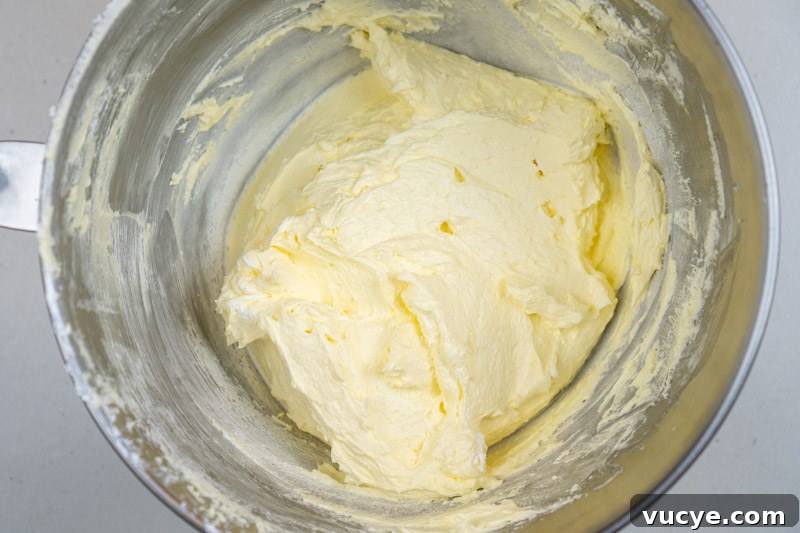 Incorporating the butter