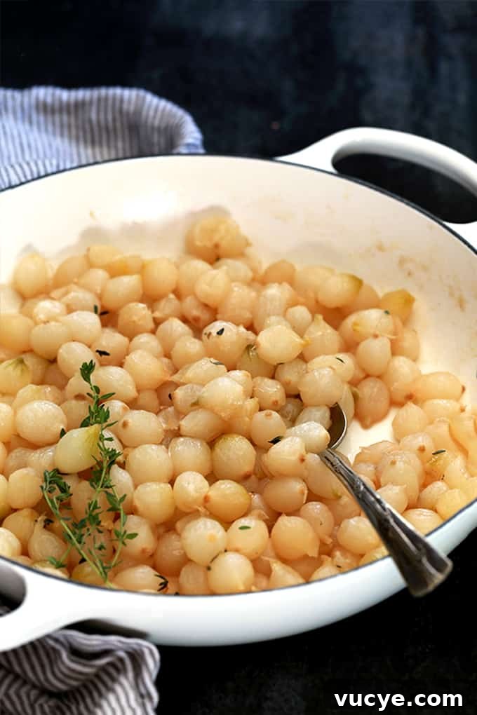 12 Irresistible Thanksgiving Side Dishes Your Guests Will Love 11 Glazed Pearl Onions | Melanie Makes