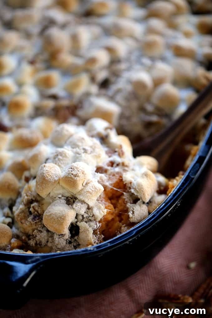 12 Irresistible Thanksgiving Side Dishes Your Guests Will Love 7 Make Ahead Sweet Potato Casserole | Melanie Makes