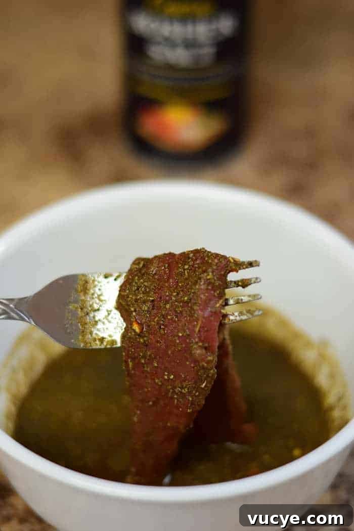 First Light Jerky in Marinade