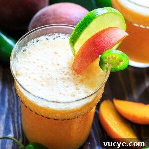 Peach Jalapeño Margarita Recipe: Refreshing Spicy Summer Cocktail 6 Peach Jalapeno Margarita