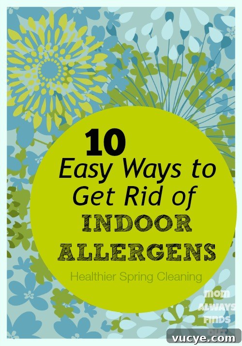 Natural Allergy Remedies Spring Cleaning