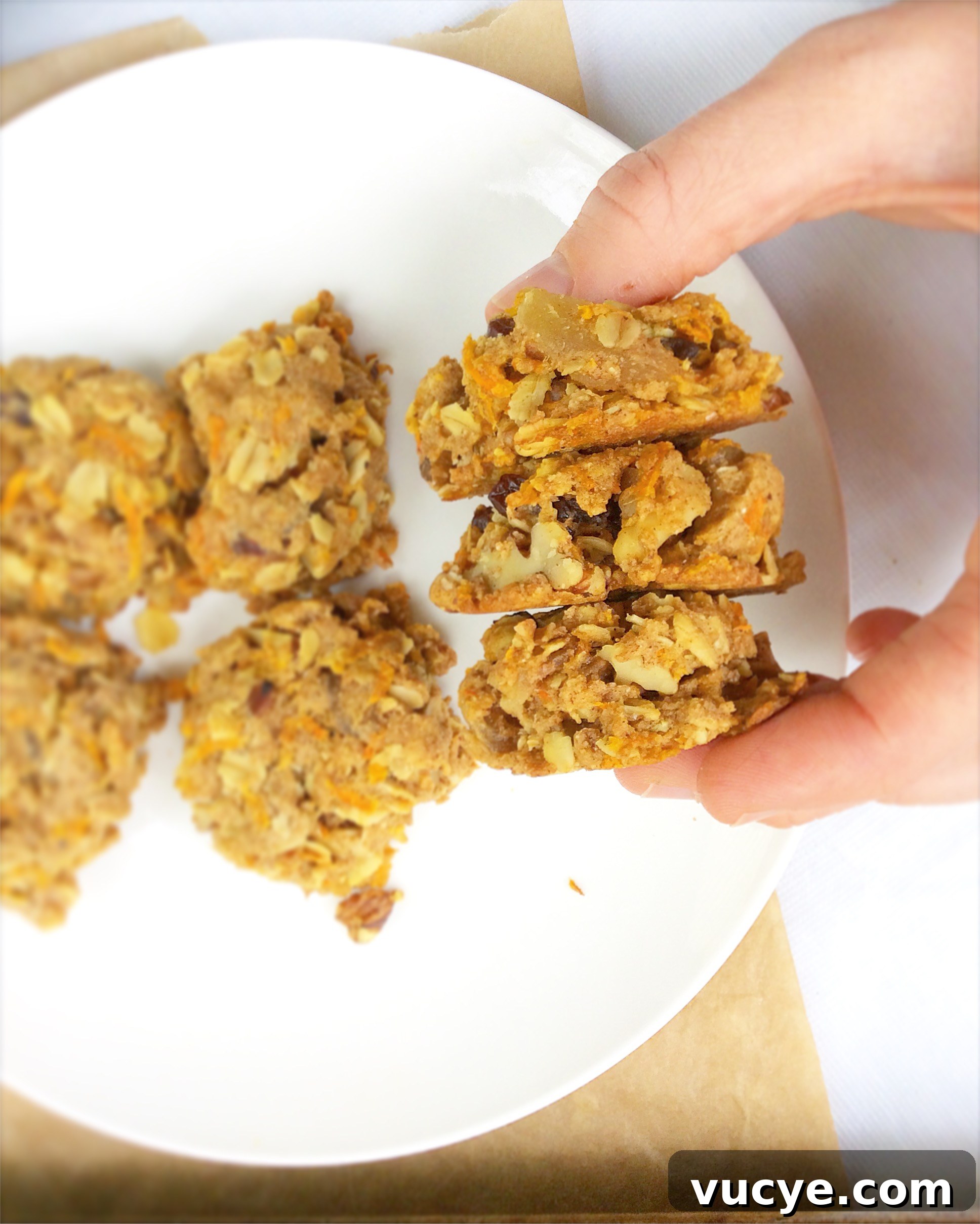 Oatmeal, Raisin & Carrot Cake Cookies Recipe 5 image