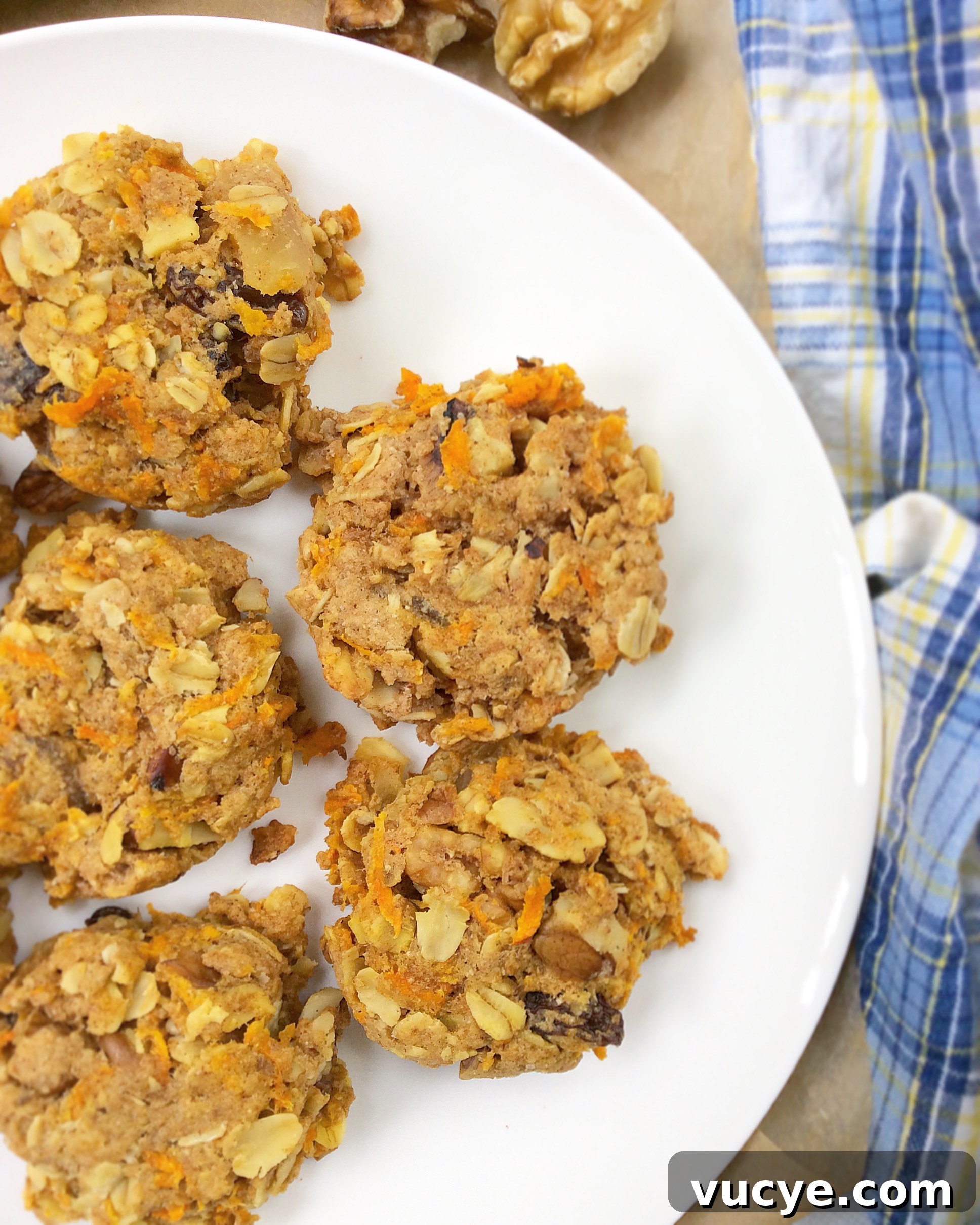 Oatmeal, Raisin & Carrot Cake Cookies Recipe 6 img 1887 5