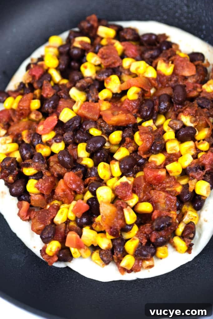 Chipotle Corn & Black Bean Quesadillas Recipe for Flavorful Weeknight Meals 5 Chipotle Corn and Black Bean Quesadillas