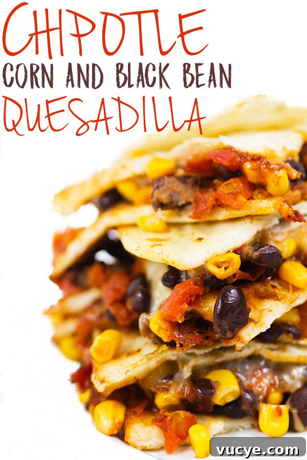 Chipotle Corn & Black Bean Quesadillas Recipe for Flavorful Weeknight Meals 9 Chipotle Corn and Black Bean Quesadillas