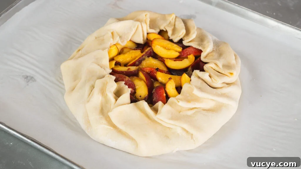 Rustic Peach Pie Recipe with a Flaky Homemade Crust 6 img 19368 13