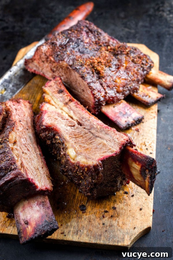 Smoked Beef Short Ribs Recipe: Tender, Flavor-Packed Smoking Guide 2 smoke beef short ribs
