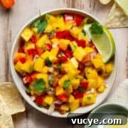 Mango Habanero Salsa Recipe: Fresh, Tangy, Spicy Mango Salsa 9 spicy mango habanero salsa