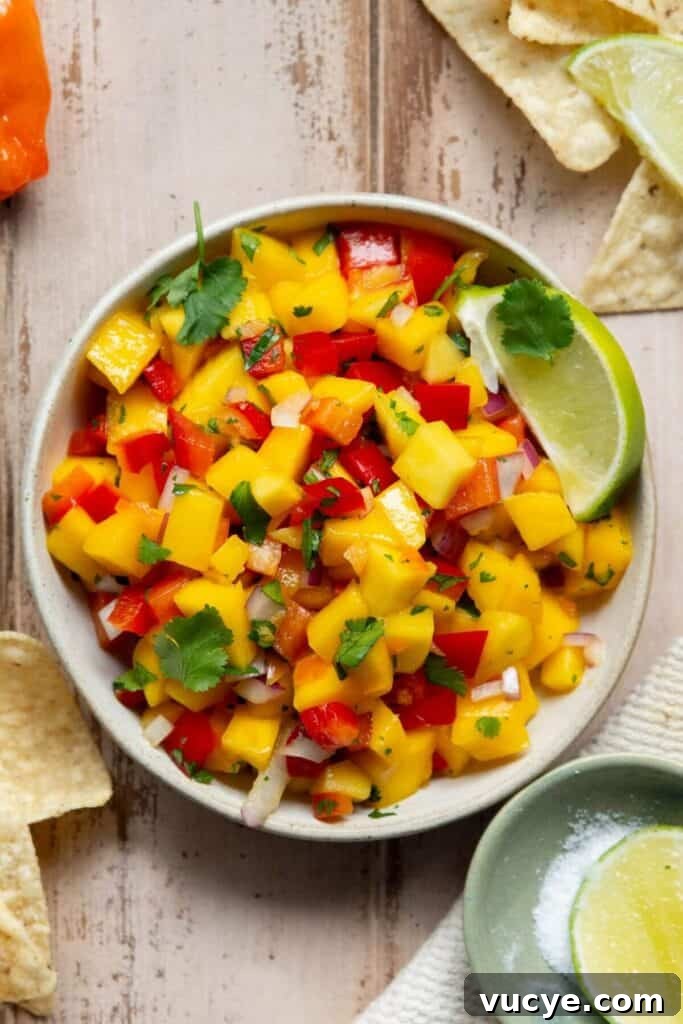 Mango Habanero Salsa Recipe: Fresh, Tangy, Spicy Mango Salsa 8 spicy mango habanero salsa