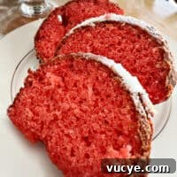 Blackberry Wine Cake Recipe: Moist Berry Bundt with Red Wine Glaze 5 3 slices of blackberry wine cake