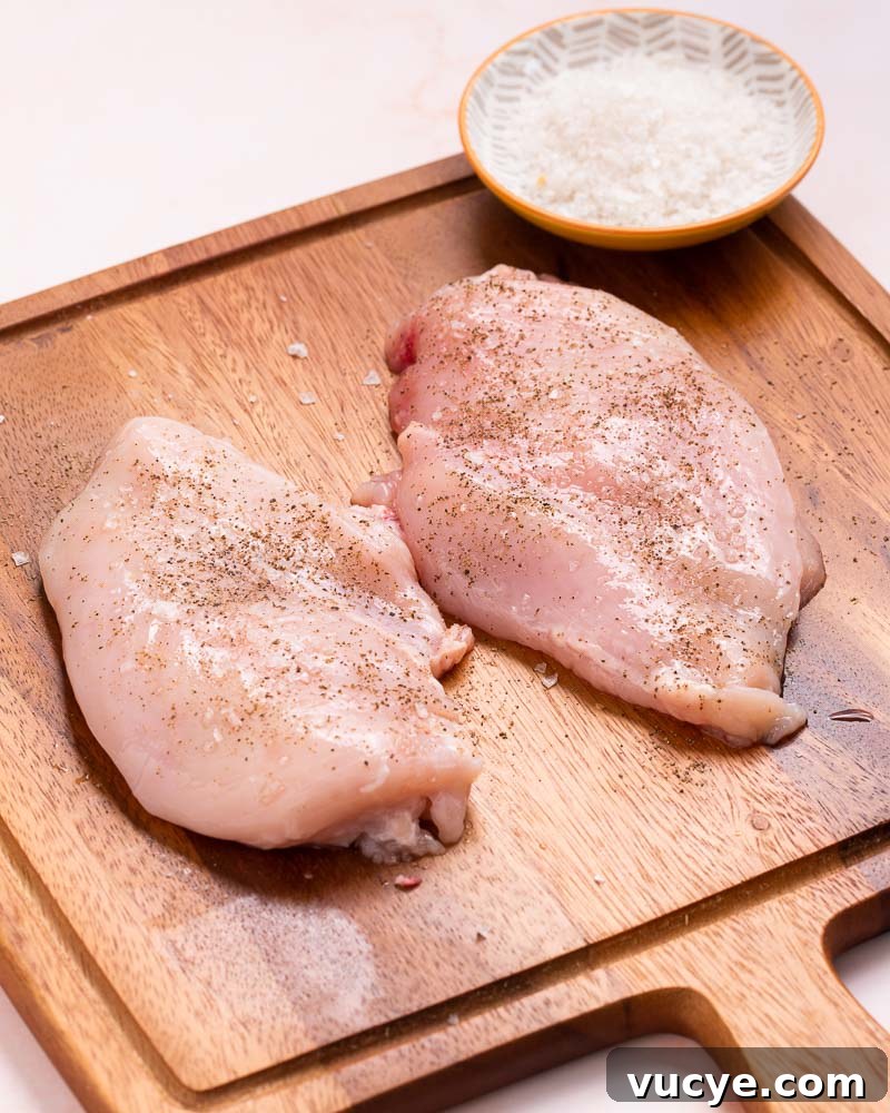 Keto Air Fryer Chicken Parmesan-1-prep