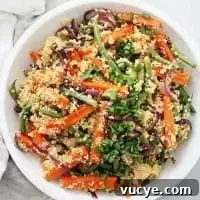 Roasted Vegetable Couscous Salad (Vegan Mediterranean Recipe) 2 This easy vegan couscous salad is filled with roasted veggies, crunchy walnuts, raisins and a simple maple orange dressing! A perfect light & healthy meal or side! Excellent for make-ahead lunches or dinners!