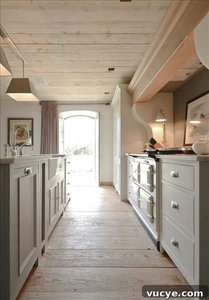 9 Clever Ways Rooms Make Low Ceilings Feel Taller 2 Kitchen with low ceiling and warm lighting