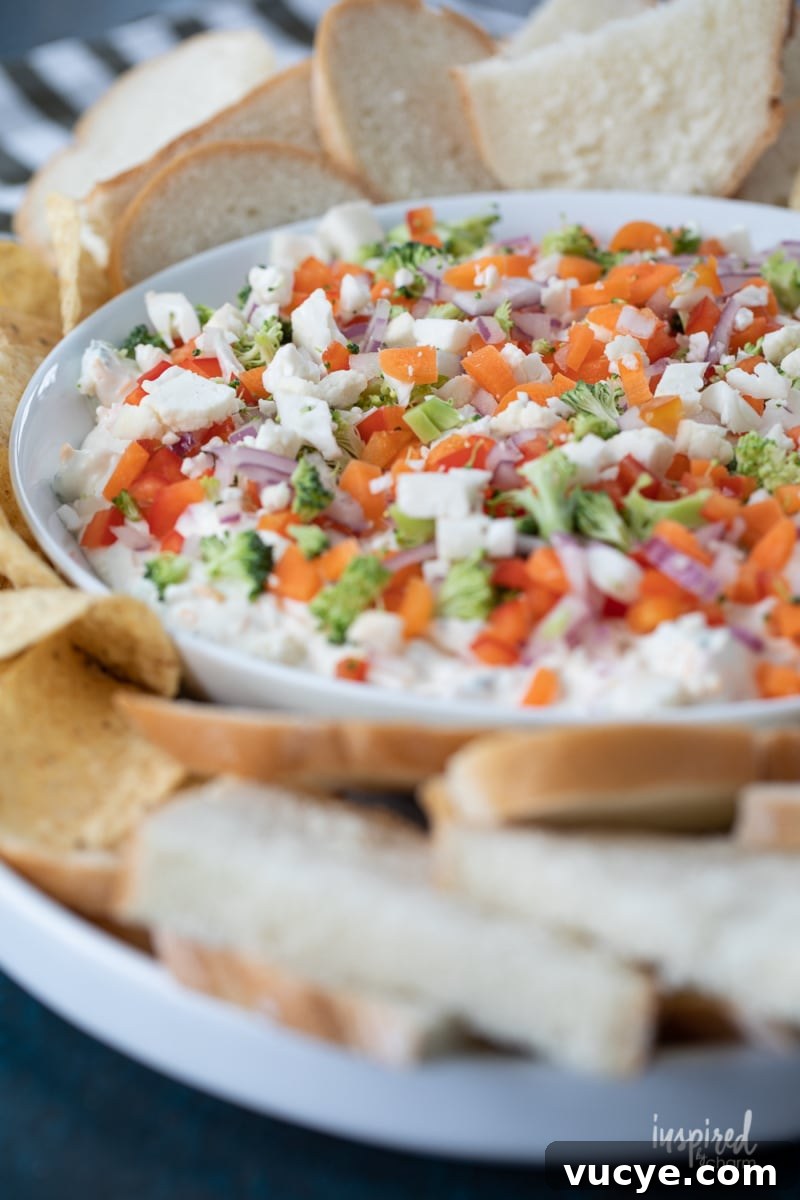 vegetable pizza dip