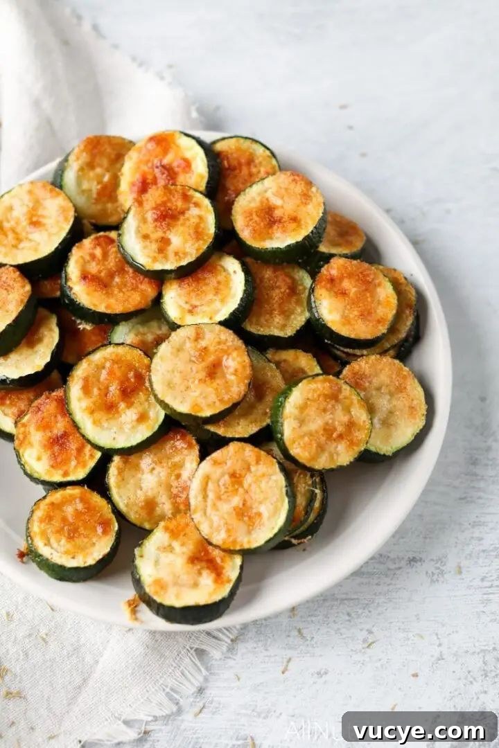 parmesan zucchini bites