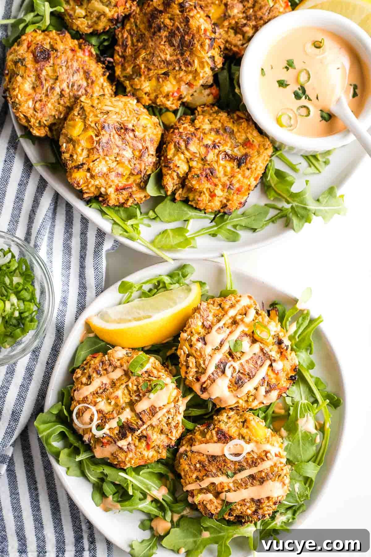 vegan crab cakes