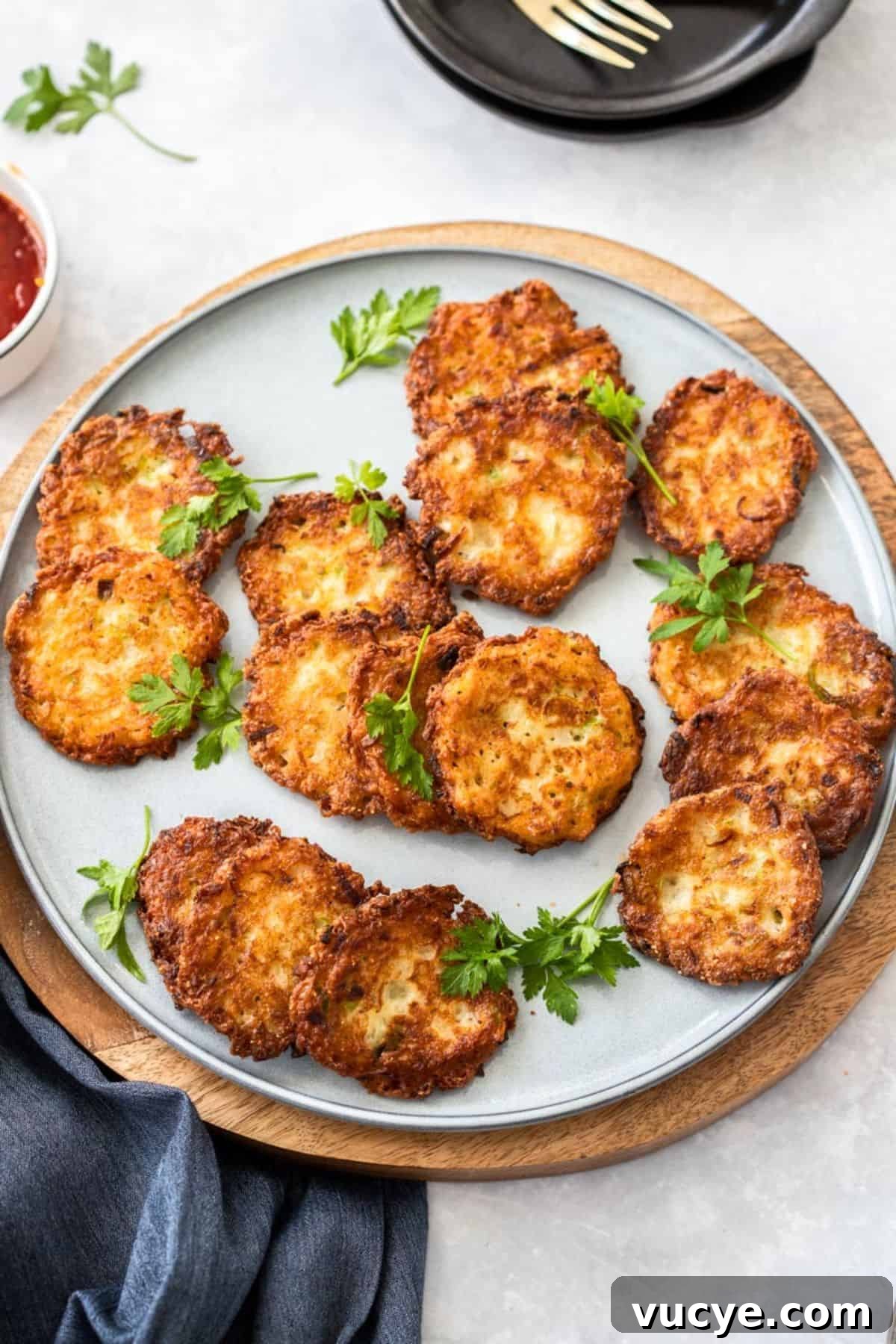 crispy onion fritters