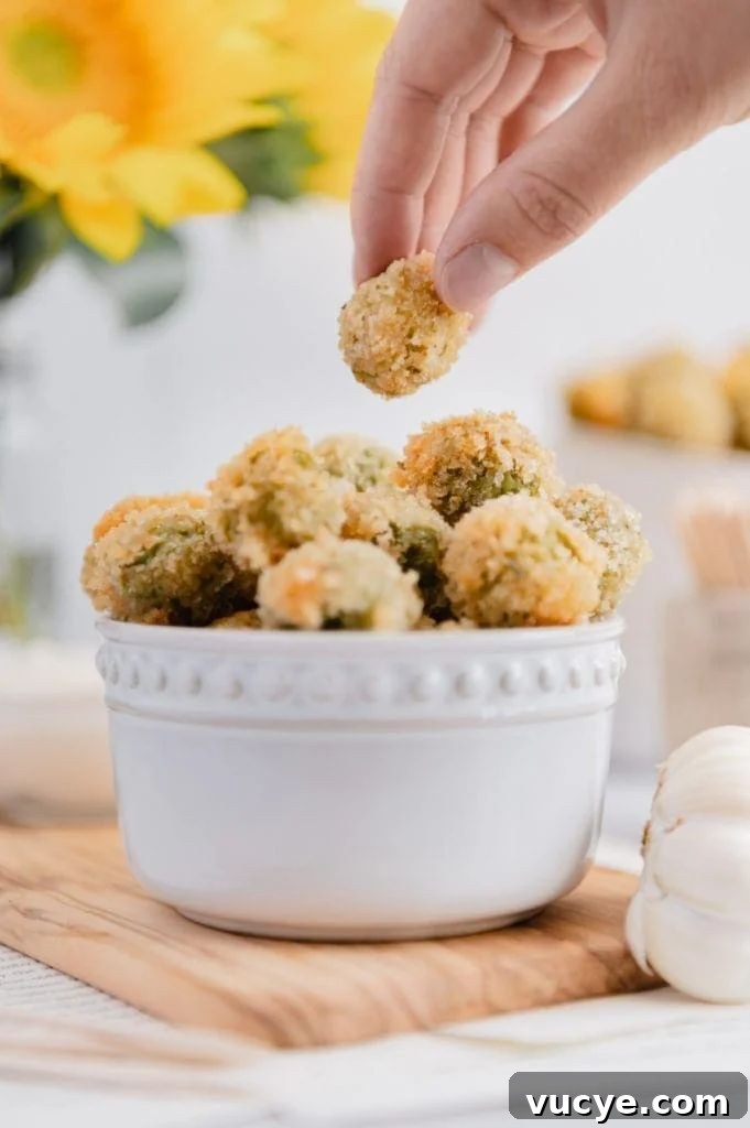 fried olives