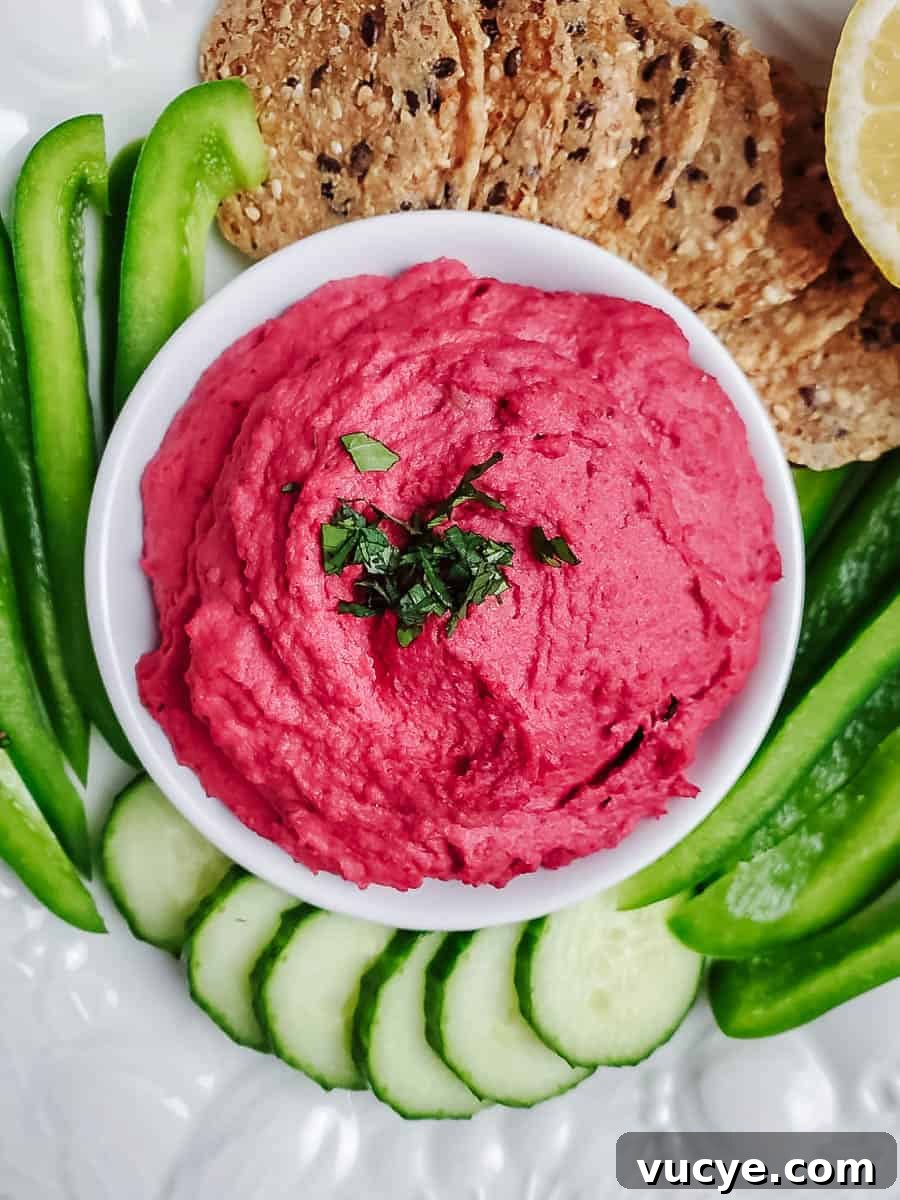 beet hummus
