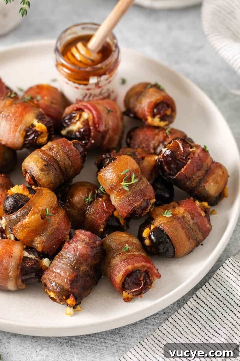 bacon wrapped dates