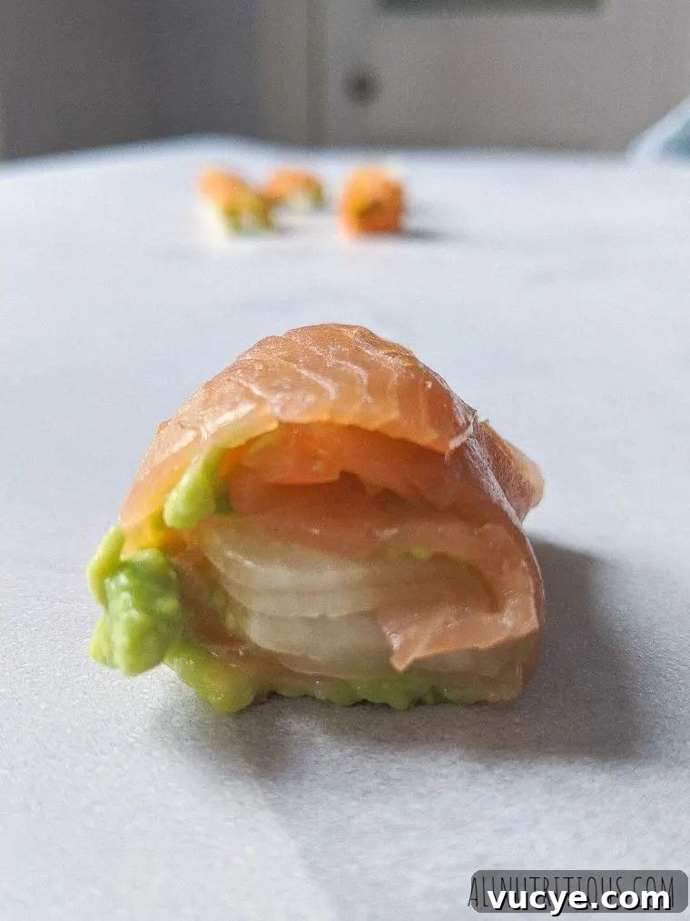 smoked salmon bites