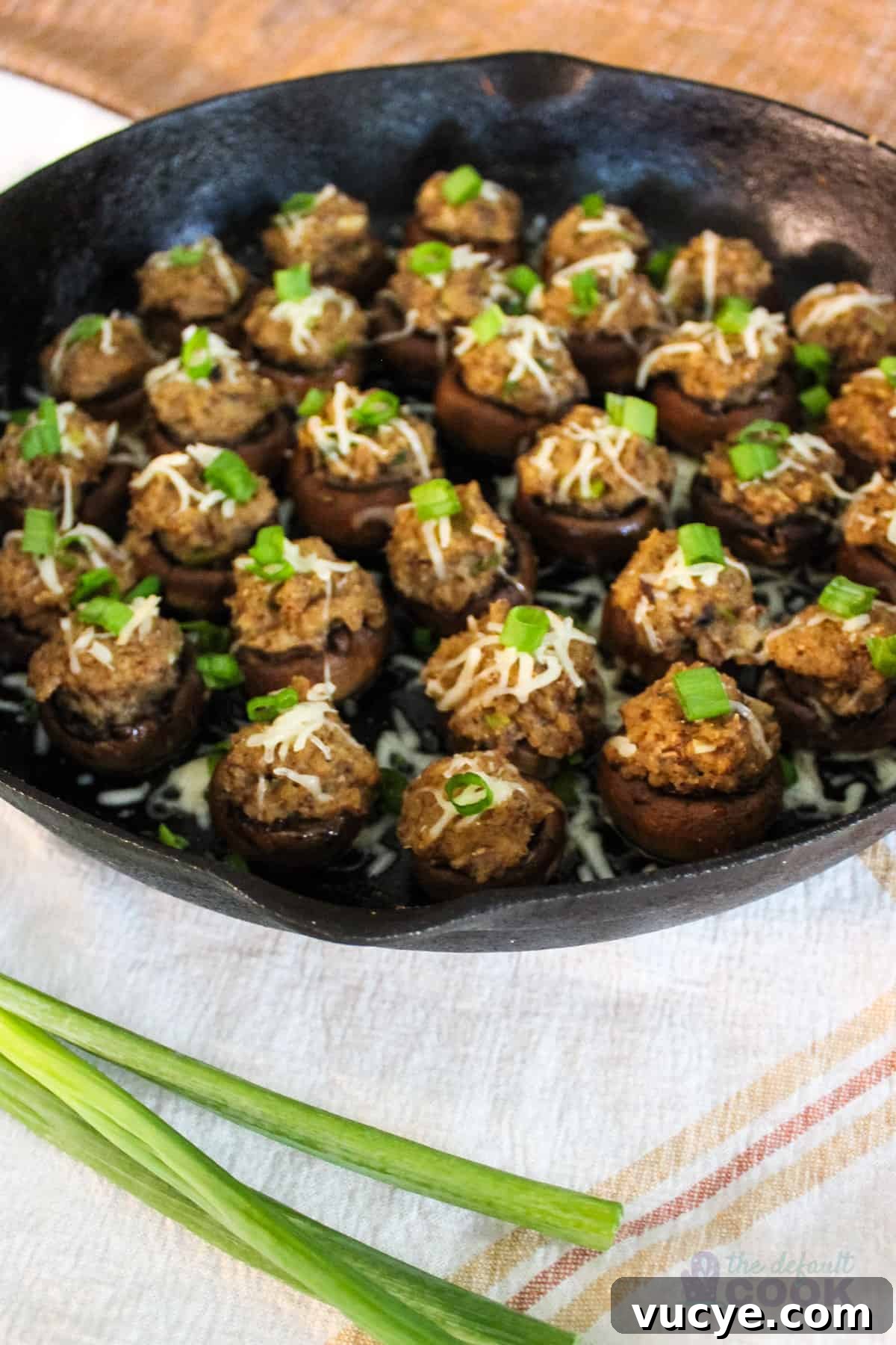 stuffed mushrooms