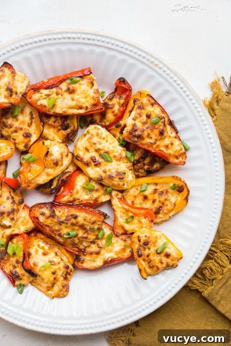 cream cheese stuffed mini peppers