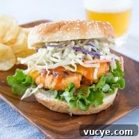 Buffalo Chicken Burger - use ground chicken to make great burgers that give you all the flavors of your favorite buffalo chicken!