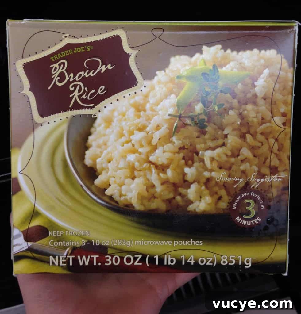 trader joe's brown rice