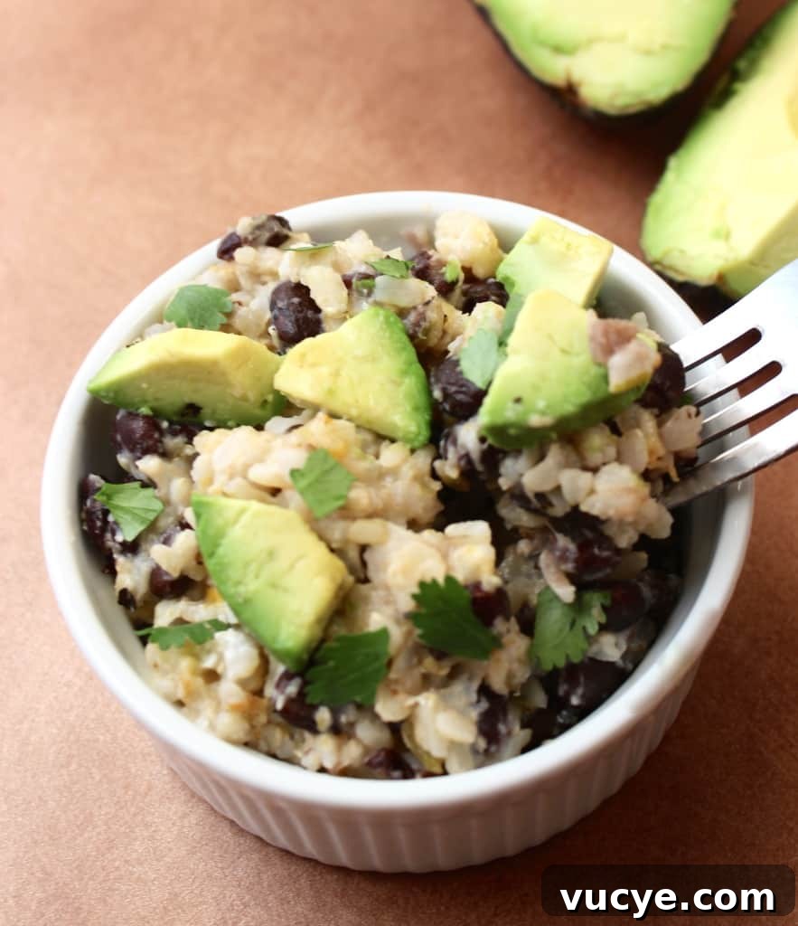 easy vegetarian burrito bowl