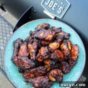 Smoked and Fried Sticky Wings