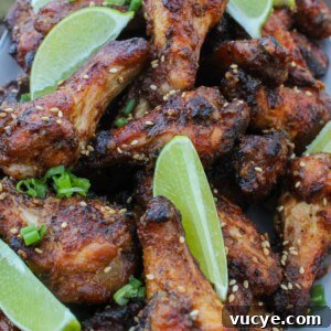 honey garlic sriracha fried wings