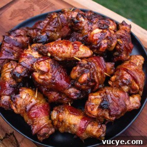 Maple Chili Bacon Wrapped Chicken Wings Recipe
