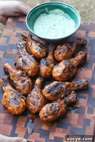 Chipotle Garlic Chicken Legs