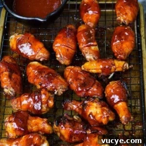 Bourbon Bacon Chicken Wings