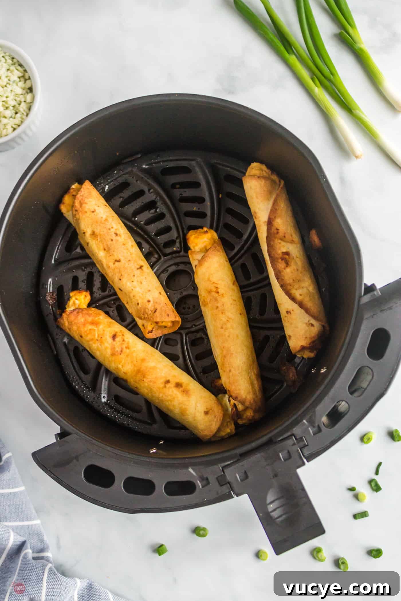 air fried taquitos