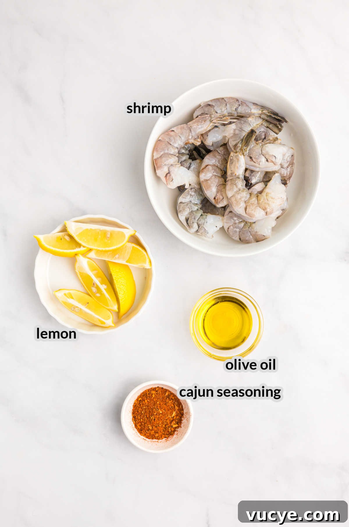Grilled Cajun Shrimp Supply Image