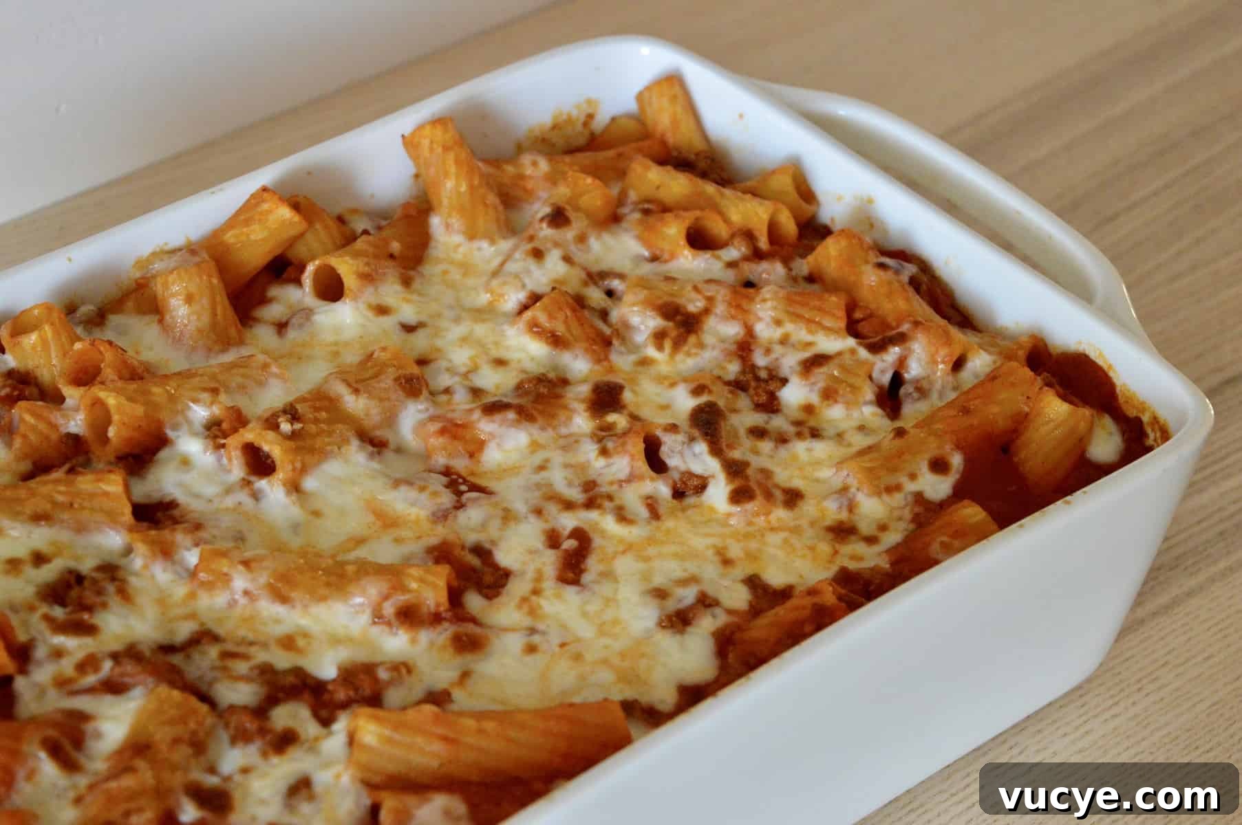Baked Ziti with Meat Sauce