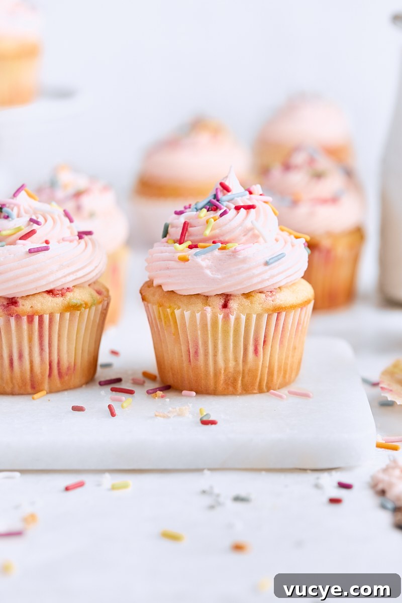 Classic Homemade Funfetti Cupcakes Recipe for Celebrations 4 Homemade Funfetti Cupcakes