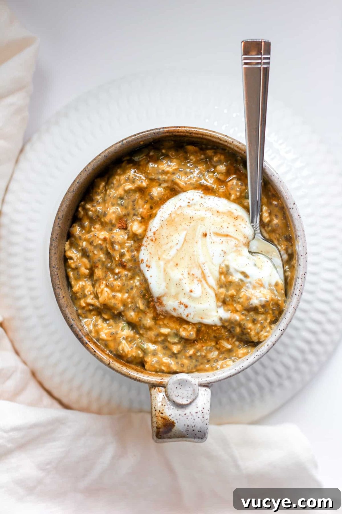 Pumpkin Overnight Oats Healthy Gluten-Free Pumpkin Spice Overnight Oatmeal