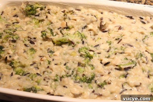Mixing casserole