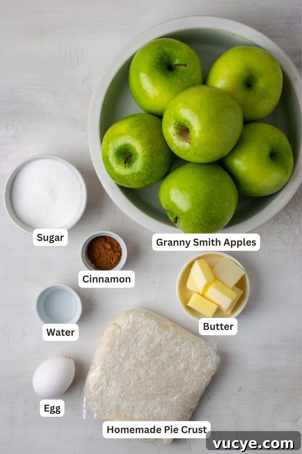 This easy Apple Pie recipe truly makes the best homemade pie! It's a flaky, buttery pie crust loaded with cinnamon-sugar caramelized apples. Ingredients for Homemade Apple Pie.