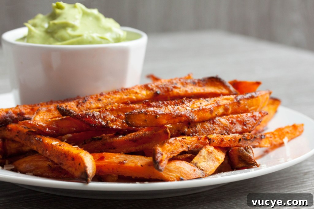 Perfect Crispy Sweet Potato Fries