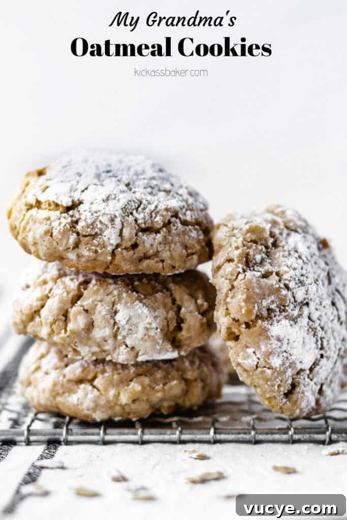 Oatmeal Cookies from Milk Bar Life cookbook | kickassbaker.com #milkbar #milkbarlife #oatmealcookies #grandmasoatmealcookies #withcoconut #cookies #kickassbaker