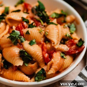 Top Rotisserie Chicken Recipes You’ll Want to Try 15 Creamy pasta with tomatoes and spinach topped with chopped fresh basil.
