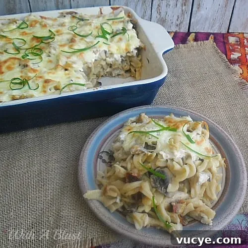 Baked pasta casserole